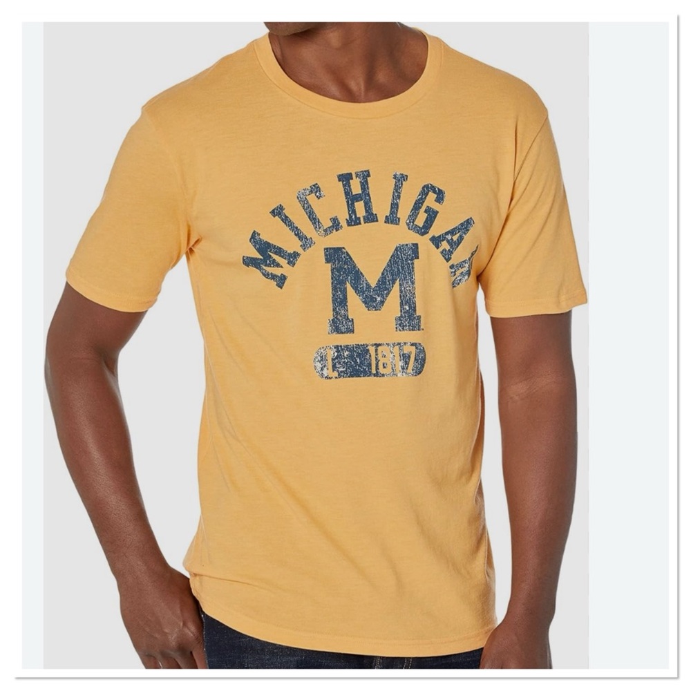 Men’s Vintage Michigan Wolverine’s T Shirt Reserve Collection by Blue 84